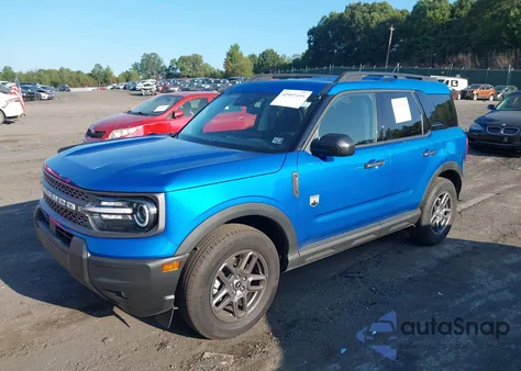 2025 Ford Bronco Sport Big Bend z USA, uszkodzony, nr VIN 3FMCR9BN6SRE51531